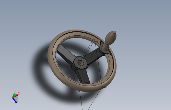 手轮din_950-180 Hand wheel T.SLDPRT