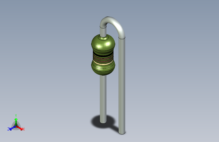 R 0,25W垂直D1,8 L3,2节距2间距1 stp