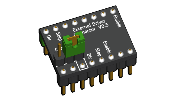 外部步进驱动器连接器板 (1)