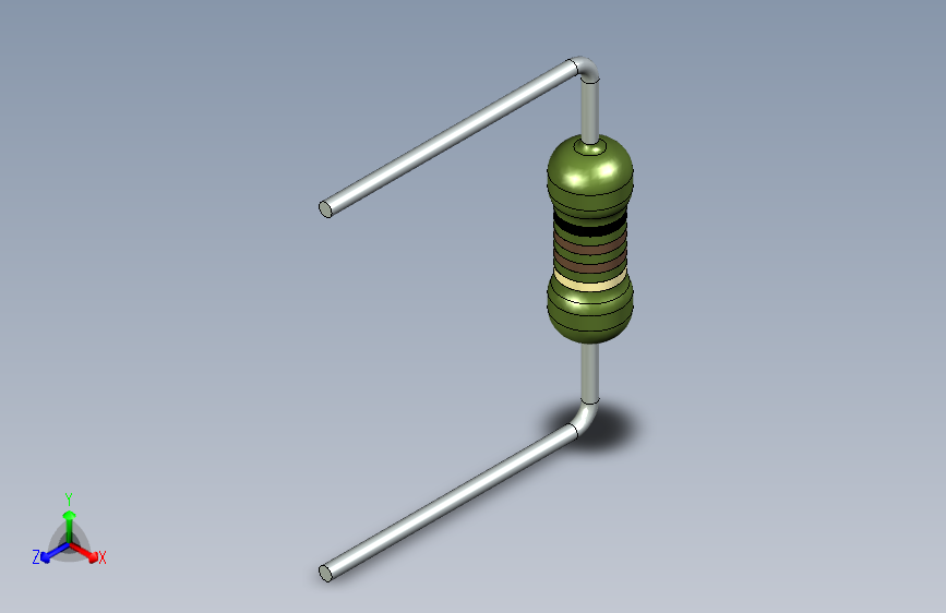 R 5W D4,8 L12,7节距25间距15 stp