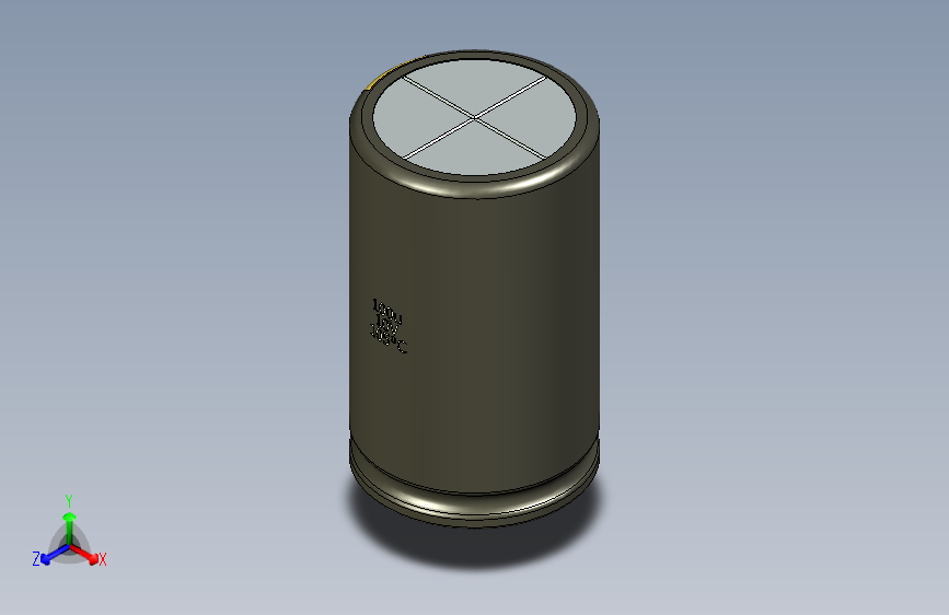 电子元器件C绿色D 18 L 30 P 7,5 TMP 105 C 1u U 16 主视图