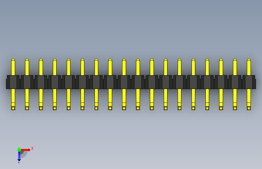 电子元器件PLS 18R U1 俯视图