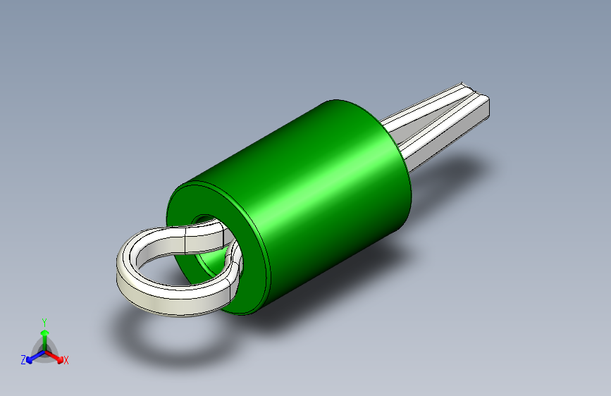 电子元器件测试销绿色1mm igs