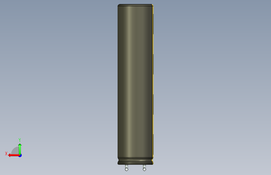 铝电解电容器C-HOR__D-10__L-45__P5__STAND-2,54__TMP-105__C-100u__U-16.ipt 背面视图