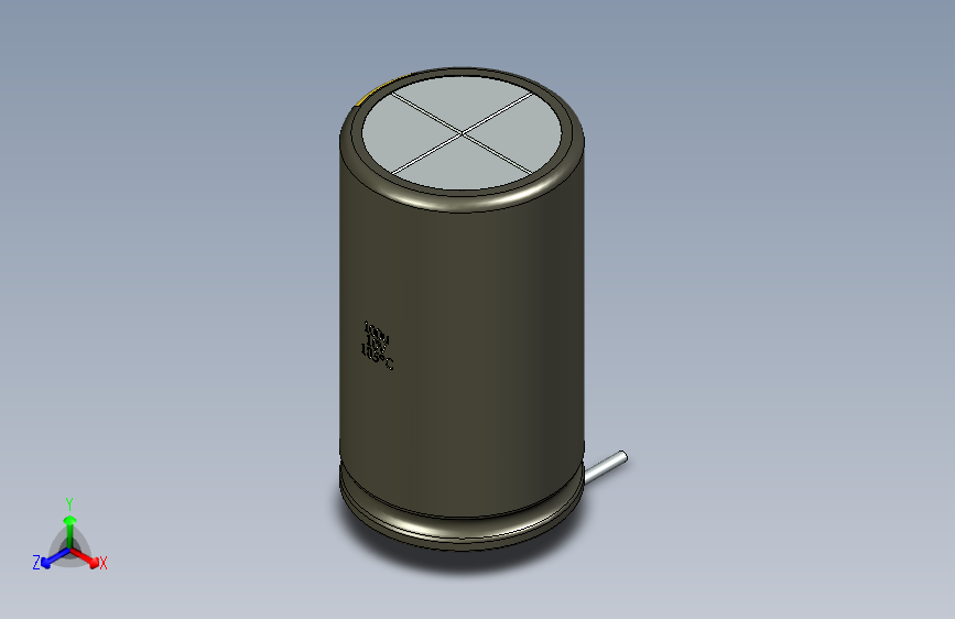 铝电解电容器C-HOR__D-20__L-35__P10__STAND-0__TMP-105__C-100u__U-16.stp