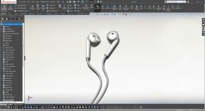 airpods surfaces solidworks 11
