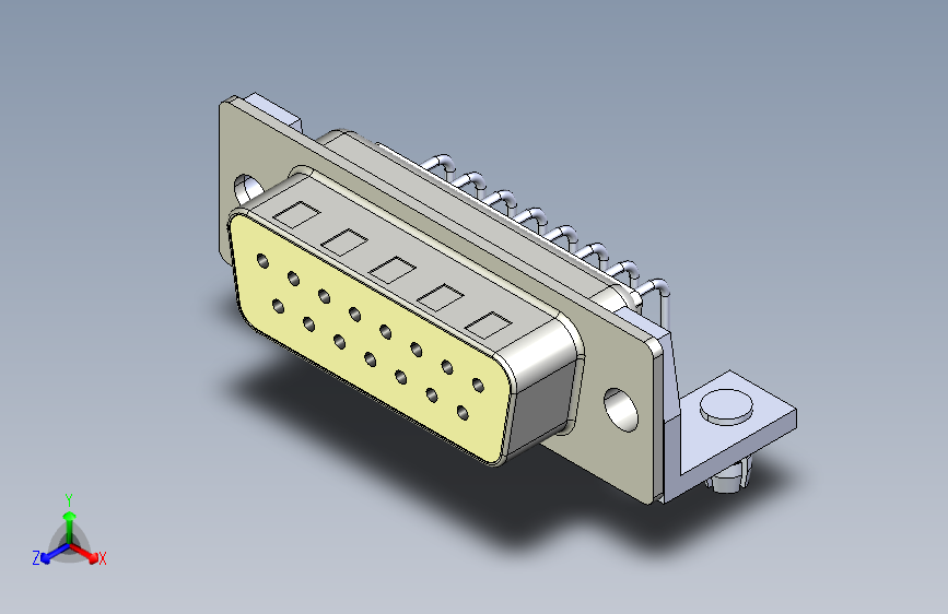 db15母pcb连接器ip67 11