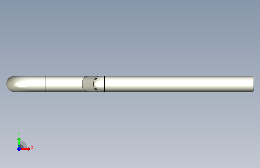 Anchor Bolt DIN 529 B M16x250地脚螺栓导套 正面视图