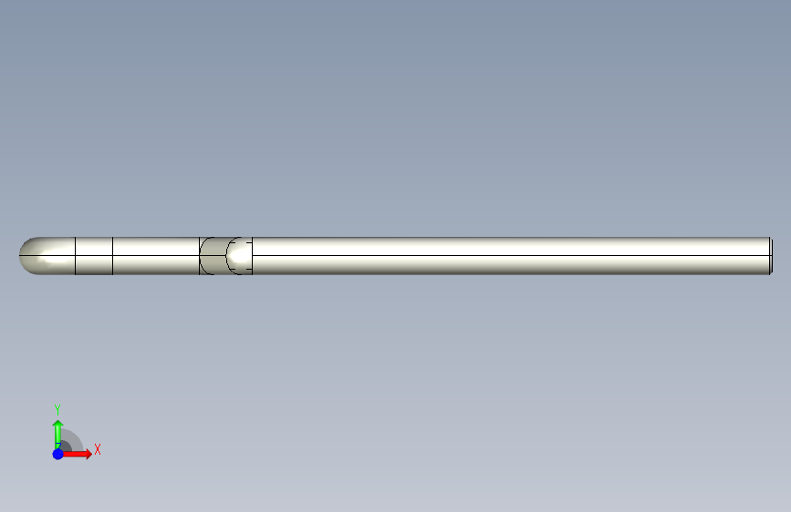 Anchor Bolt DIN 529 B M16x320地脚螺栓导套 正面视图