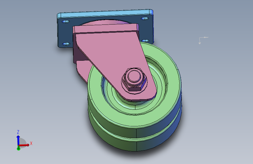 AGV脚轮GXTD-250-FLANGE[2]