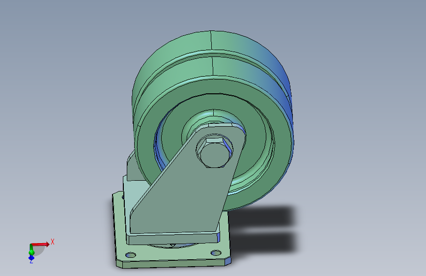 AGV脚轮GXTD-300-FLANGE[2]
