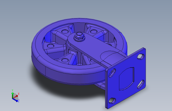 中荷重脚轮PM-200