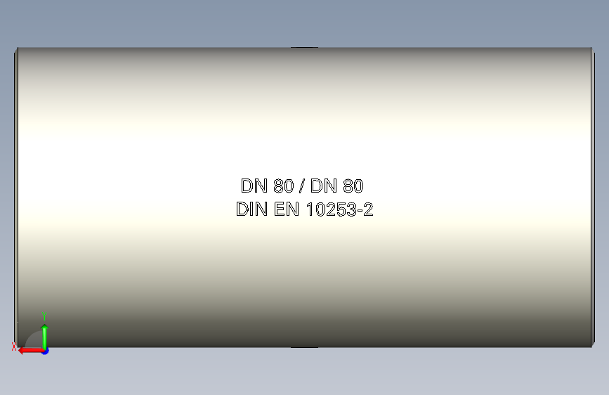 t形件DIN_EN_10253-2_T_DN_80_80.ipt 背面视图
