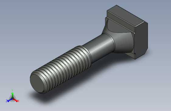 t型螺钉Parafuso T DIN 787 - M8x8x32.par