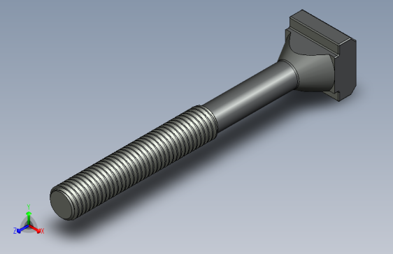 t型螺钉Parafuso T DIN 787 - M12x14x100.par