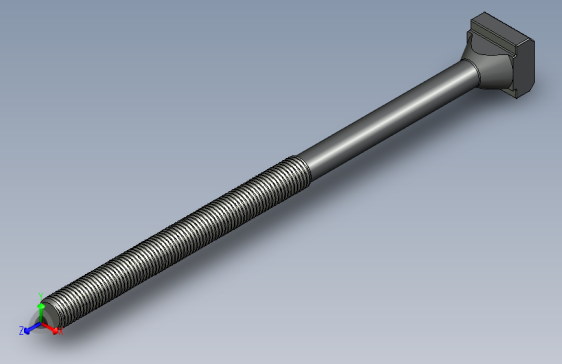 t型螺钉Parafuso T DIN 787 - M24x28x400.x_t