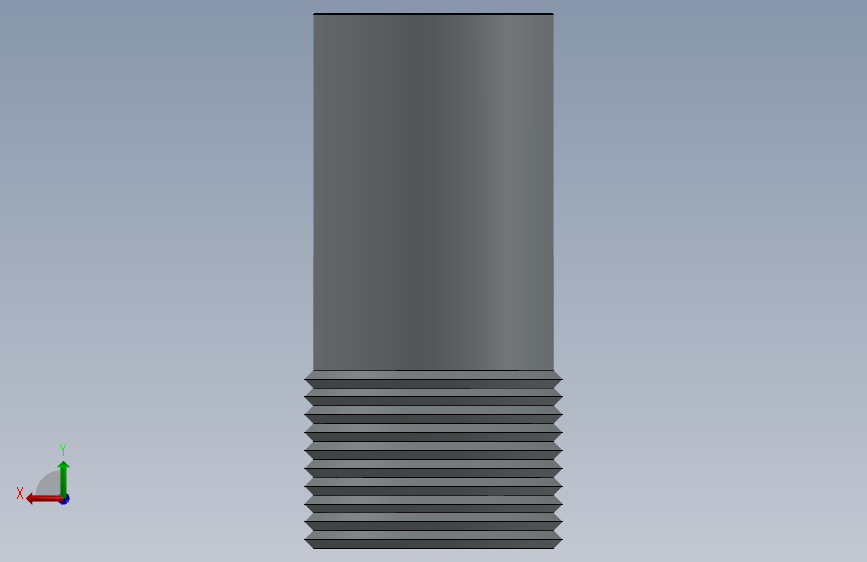 不锈钢管件MEDIO NIPLE CC 1 1-2 x 100 mm.SLDPRT