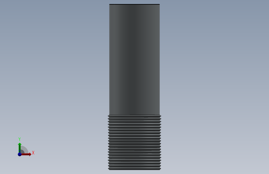 不锈钢管件MEDIO NIPLE CC 1 1-2 x 150 mm.SLDPRT