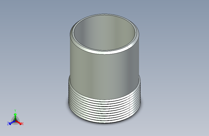 不锈钢管件MEDIO NIPLE CC 1 x 40 mm.stp