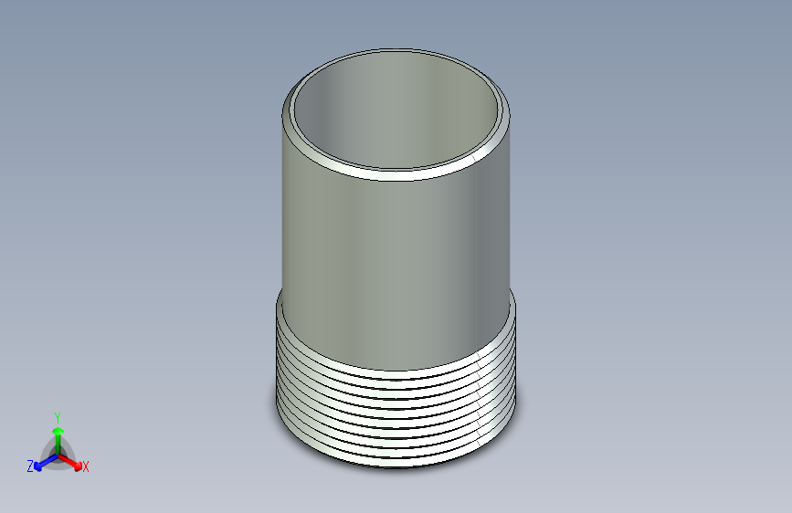 不锈钢管件MEDIO NIPLE CC 1 x 50 mm.stp