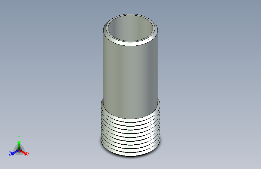 不锈钢管件MEDIO NIPLE CC 1-2 x 50 mm.stp