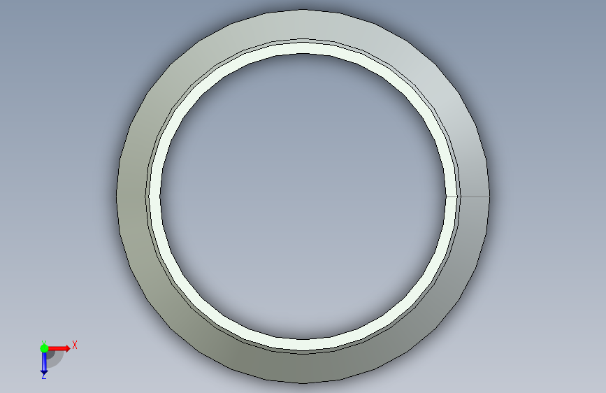 不锈钢管件MEDIO NIPLE CC 1-2 x 100 mm.stp 俯视图