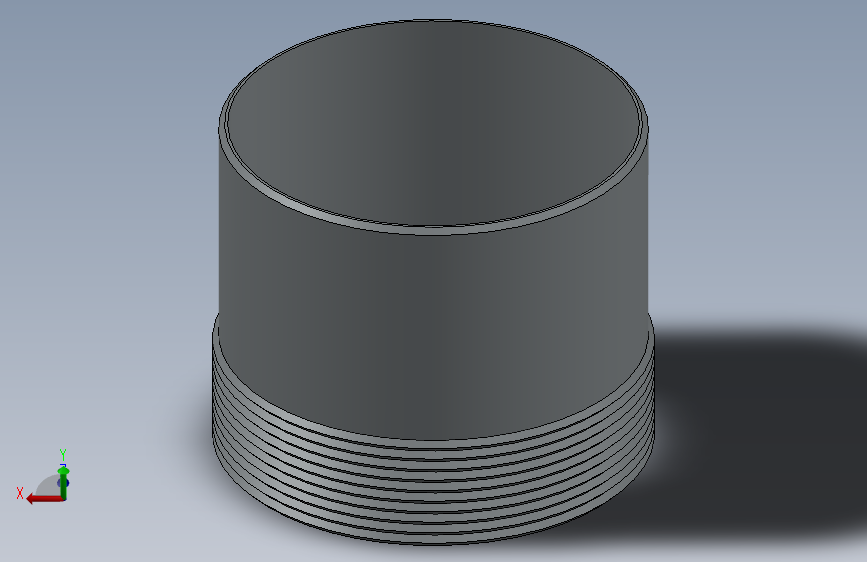 不锈钢管件MEDIO NIPLE CC 2 1-2 x 60 mm.SLDPRT