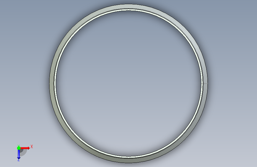 不锈钢管件MEDIO NIPLE CC 2 x 100 mm.stp 俯视图