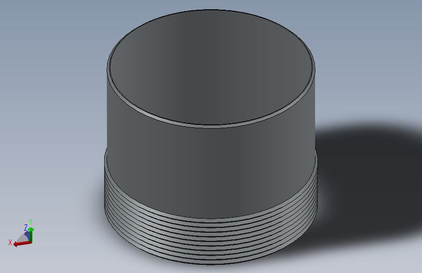 不锈钢管件MEDIO NIPLE CC 3 x 70 mm.SLDPRT