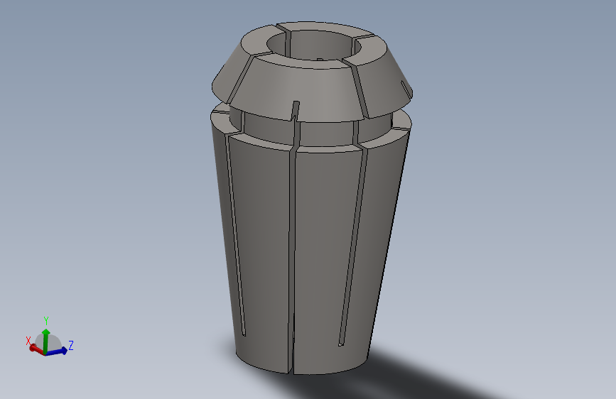 夹头ER16 collet.SLDPRT