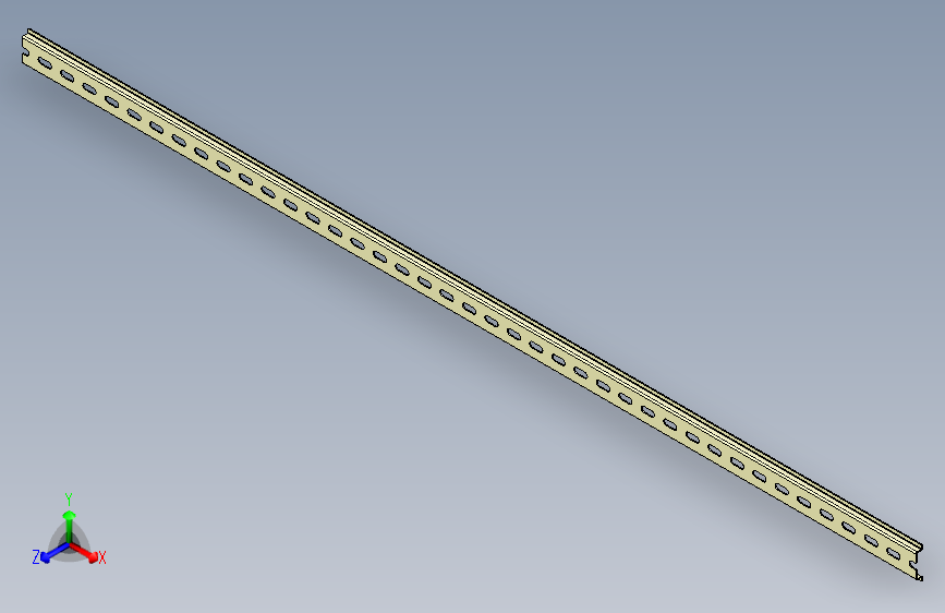 开槽导轨din_rail_35x7_5x1000.igs