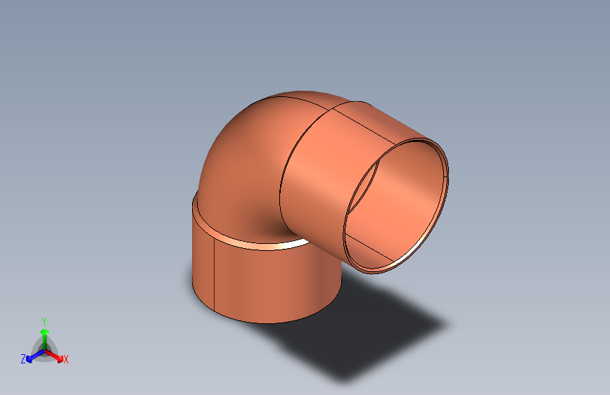制冷铜管90° radius elbows, Type 5090,42