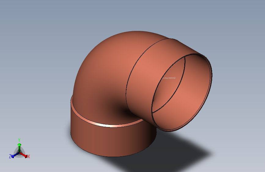制冷铜管90° radius elbows, Type 5090