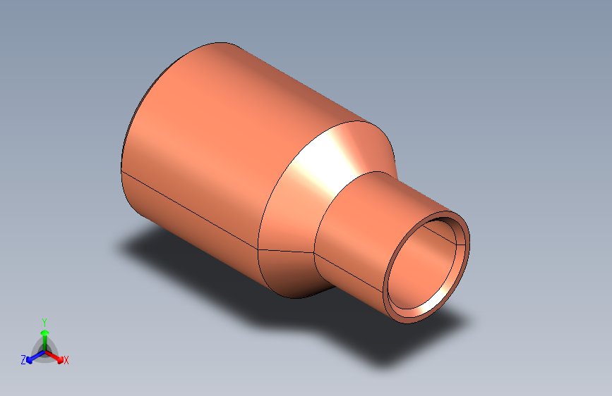 制冷铜管Fittings-reducers, Type 5243,12-06