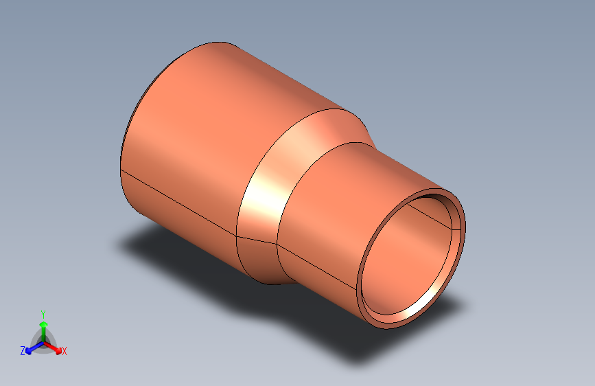 制冷铜管Fittings-reducers, Type 5243,12-08