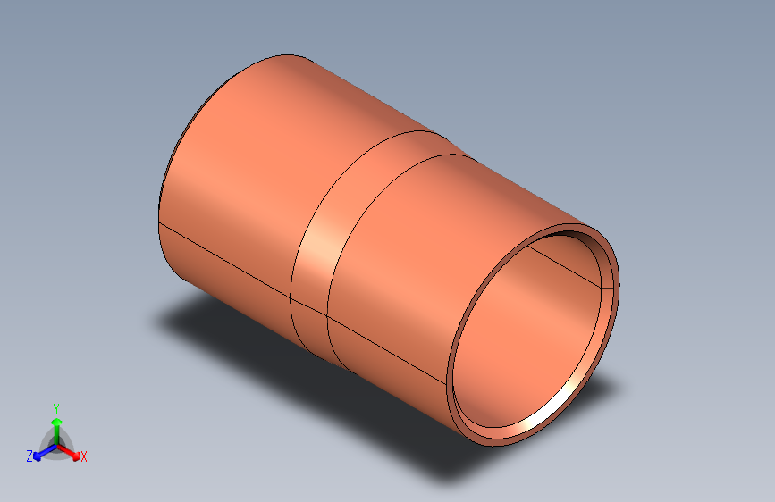 制冷铜管Fittings-reducers, Type 5243,12-10