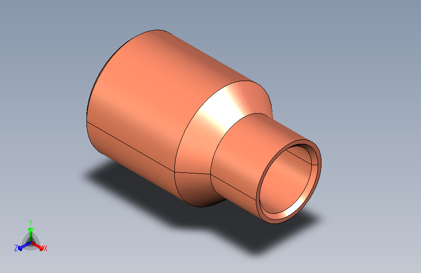 制冷铜管Fittings-reducers, Type 5243,15-08