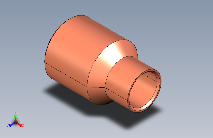 制冷铜管Fittings-reducers, Type 5243,18-10