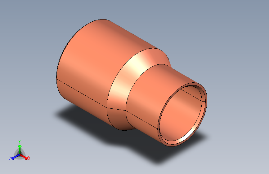 制冷铜管Fittings-reducers, Type 5243,18-12