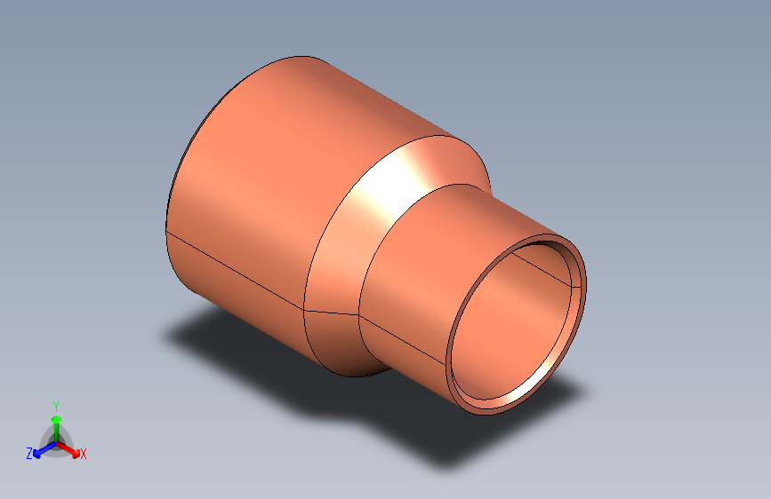 制冷铜管Fittings-reducers, Type 5243,28-18