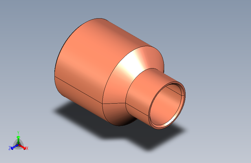 制冷铜管Fittings-reducers, Type 5243,35-18