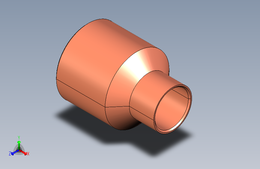 制冷铜管Fittings-reducers, Type 5243,42-22