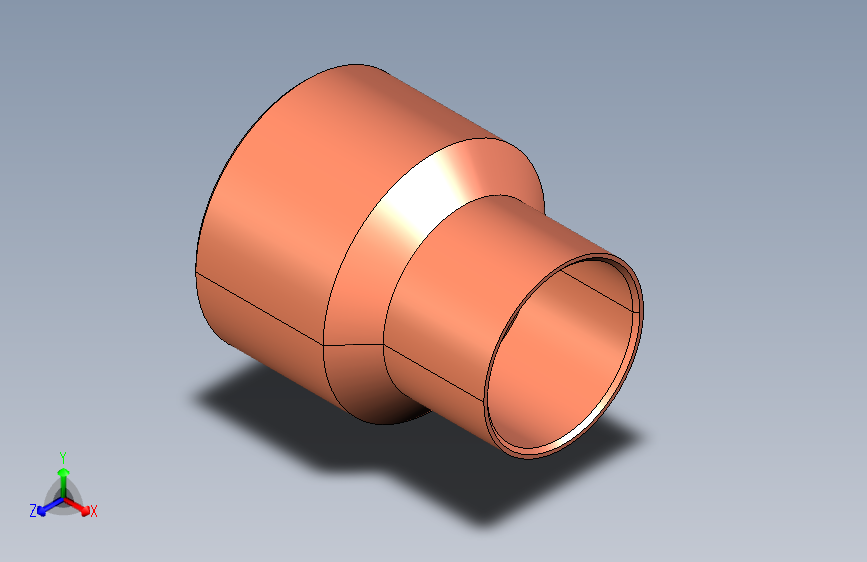 制冷铜管Fittings-reducers, Type 5243,64-42