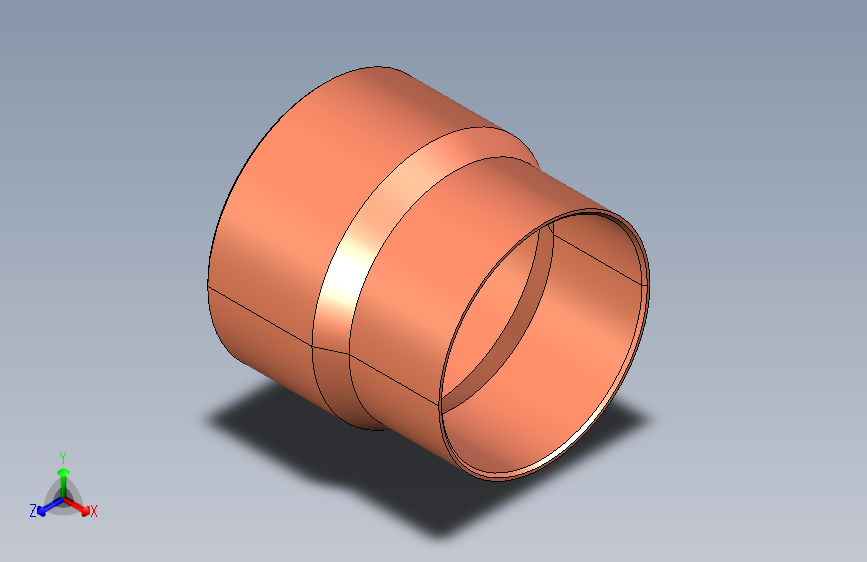 制冷铜管Fittings-reducers, Type 5243,89-76