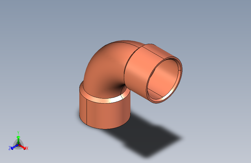 制冷铜管Long 90° radius elbows, Type 5002A,12