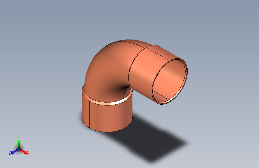 制冷铜管Long 90° radius elbows, Type 5002A,22
