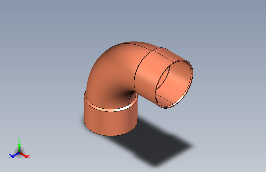 制冷铜管Long 90° radius elbows, Type 5002A,54