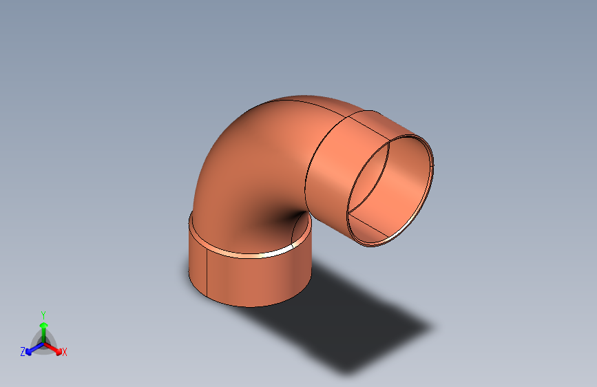 制冷铜管Long 90° radius elbows, Type 5002A,64