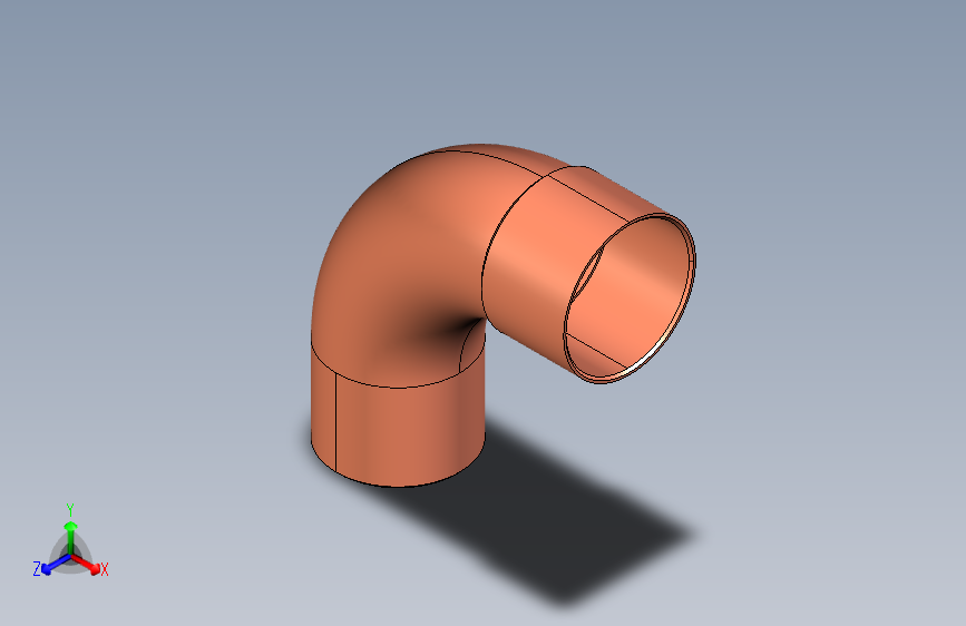 制冷铜管Long 90° street elbows, Type 5001A,42