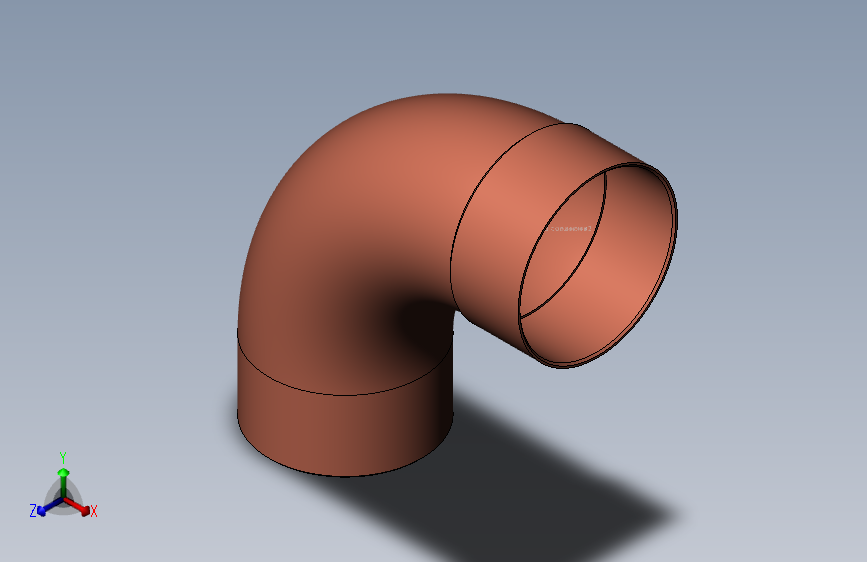 制冷铜管Long 90° street elbows, Type 5001A